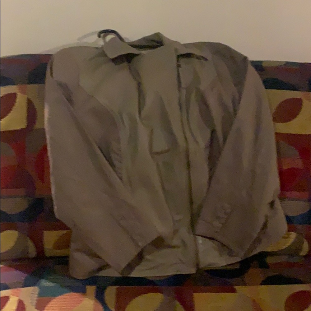 Leather/Linen Jacket - Picture 3 of 3